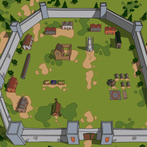 The Academy for Dungeoneering grows as buildings are added