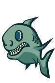 Flying Shark monster
