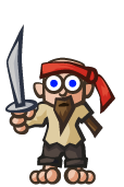Pirate monster