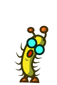 Happy Worm monster